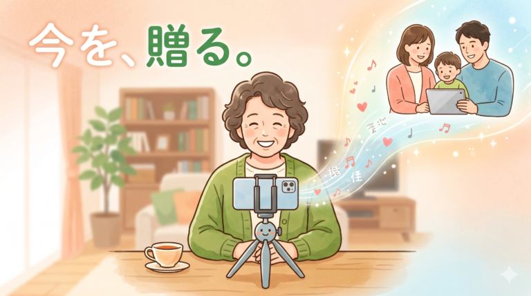 「まだ早い」と思っているあなたへ——生前映像を撮るベストなタイミング