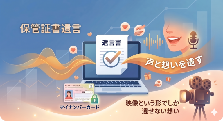 デジタル遺言とは？2026年法改正で変わる、遺言のカタチ