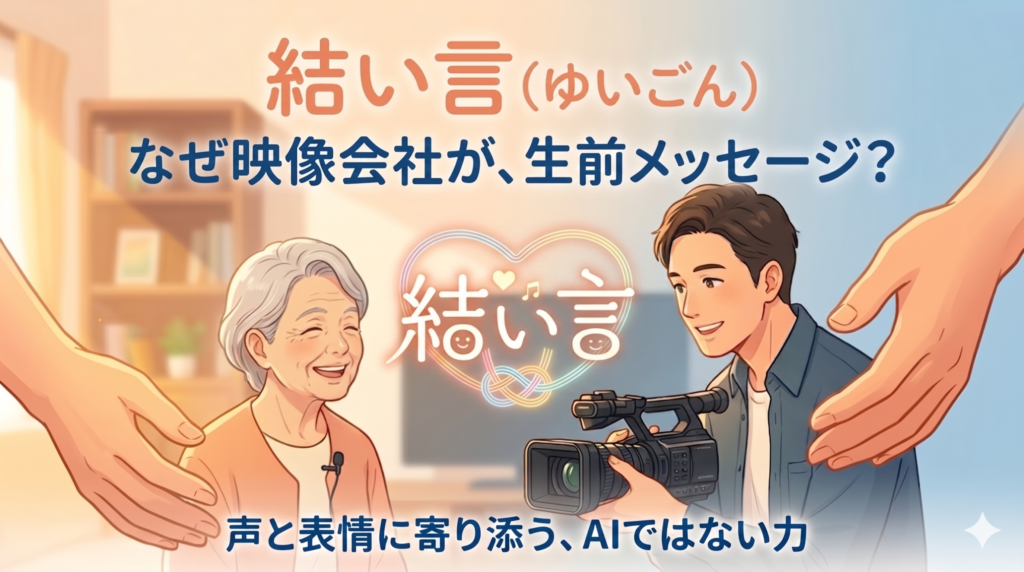 テレビ局を辞めて、伝えたかったこと——代表・大平が生前映像サービスを始めた理由