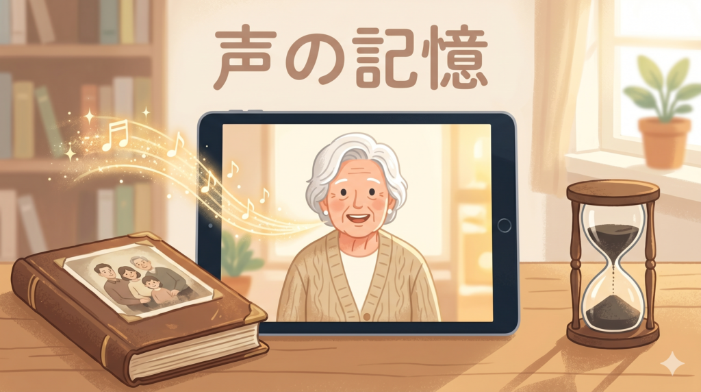親の声を、覚えていますか？ — 「聞いておけばよかった」の前